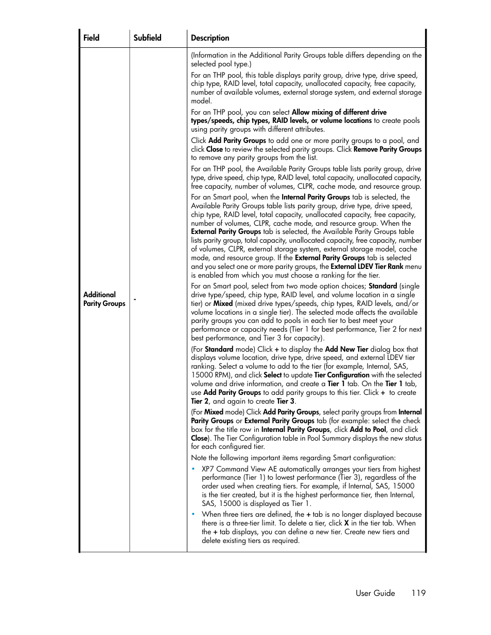 HP XP Array Manager Software User Manual | Page 119 / 282