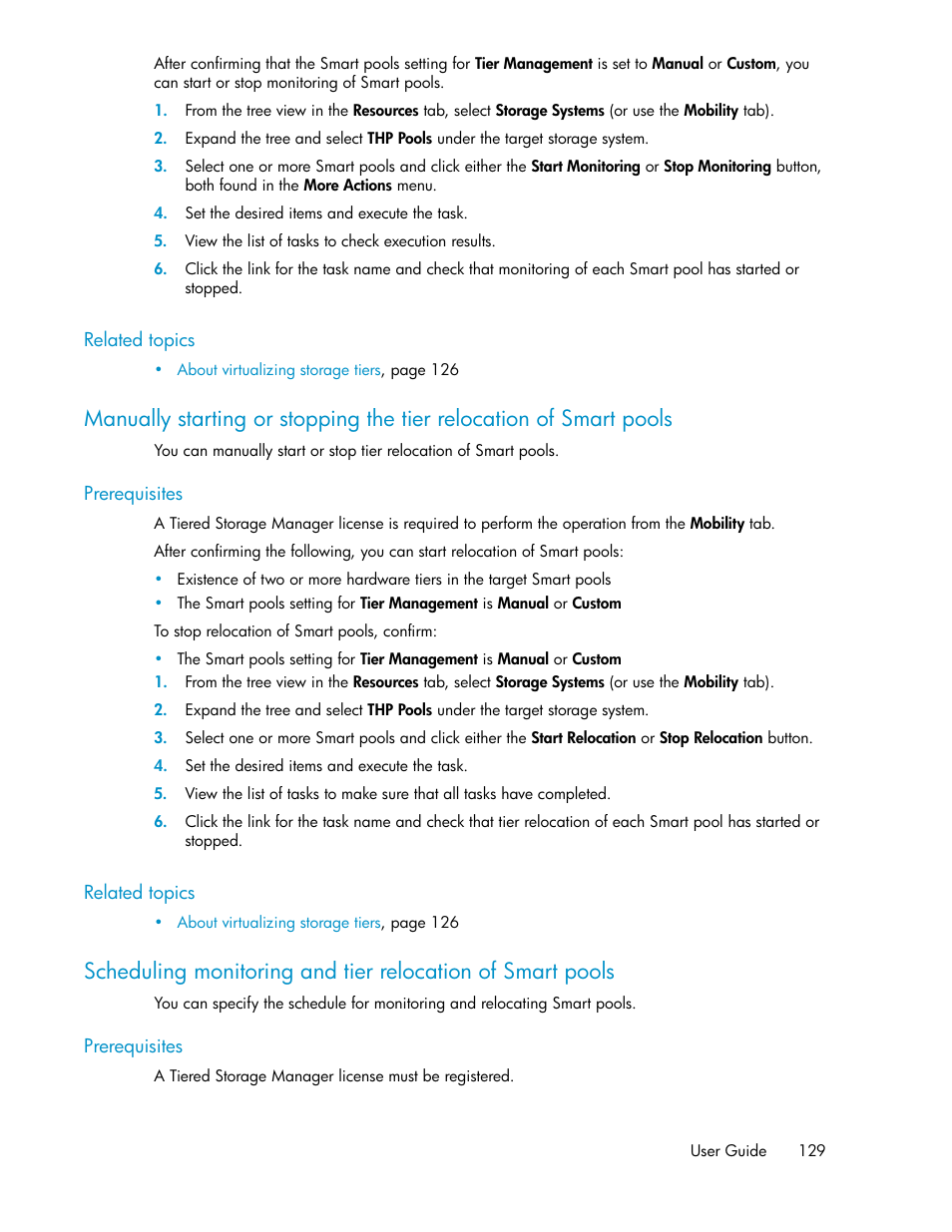 HP XP Array Manager Software User Manual | Page 129 / 282