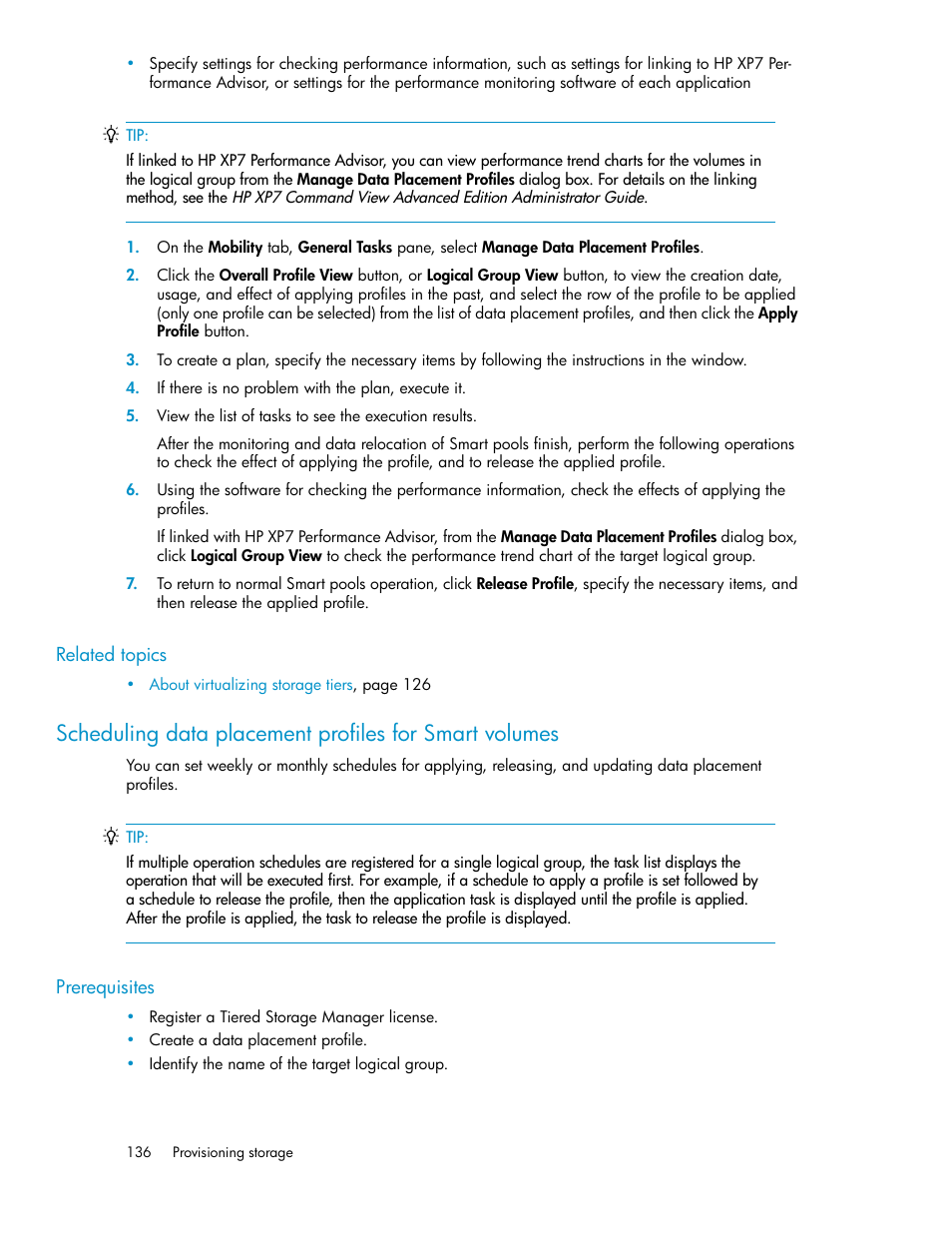 HP XP Array Manager Software User Manual | Page 136 / 282