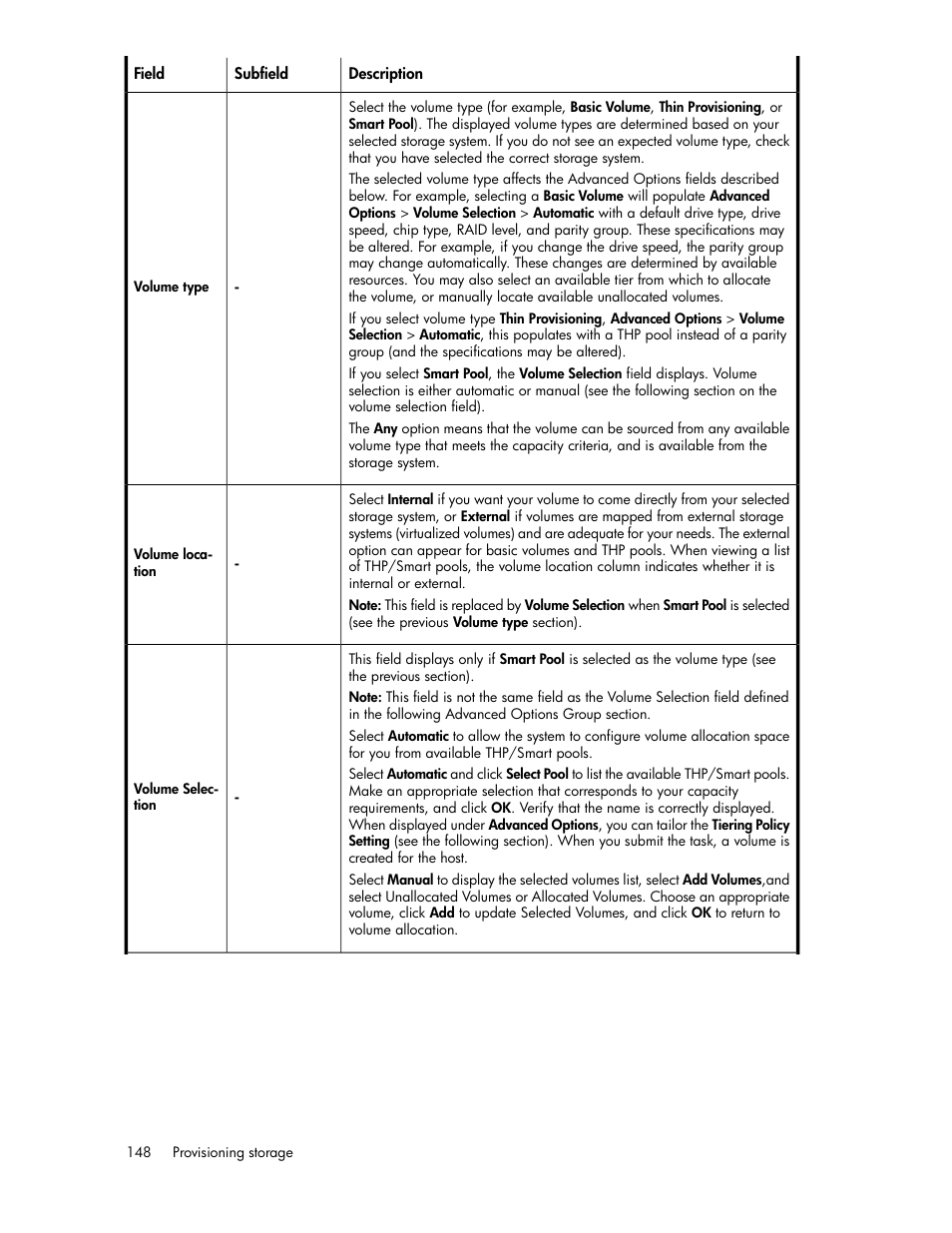 HP XP Array Manager Software User Manual | Page 148 / 282