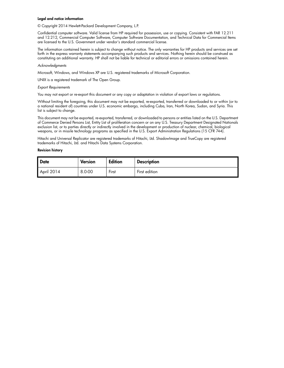 HP XP Array Manager Software User Manual | Page 2 / 282