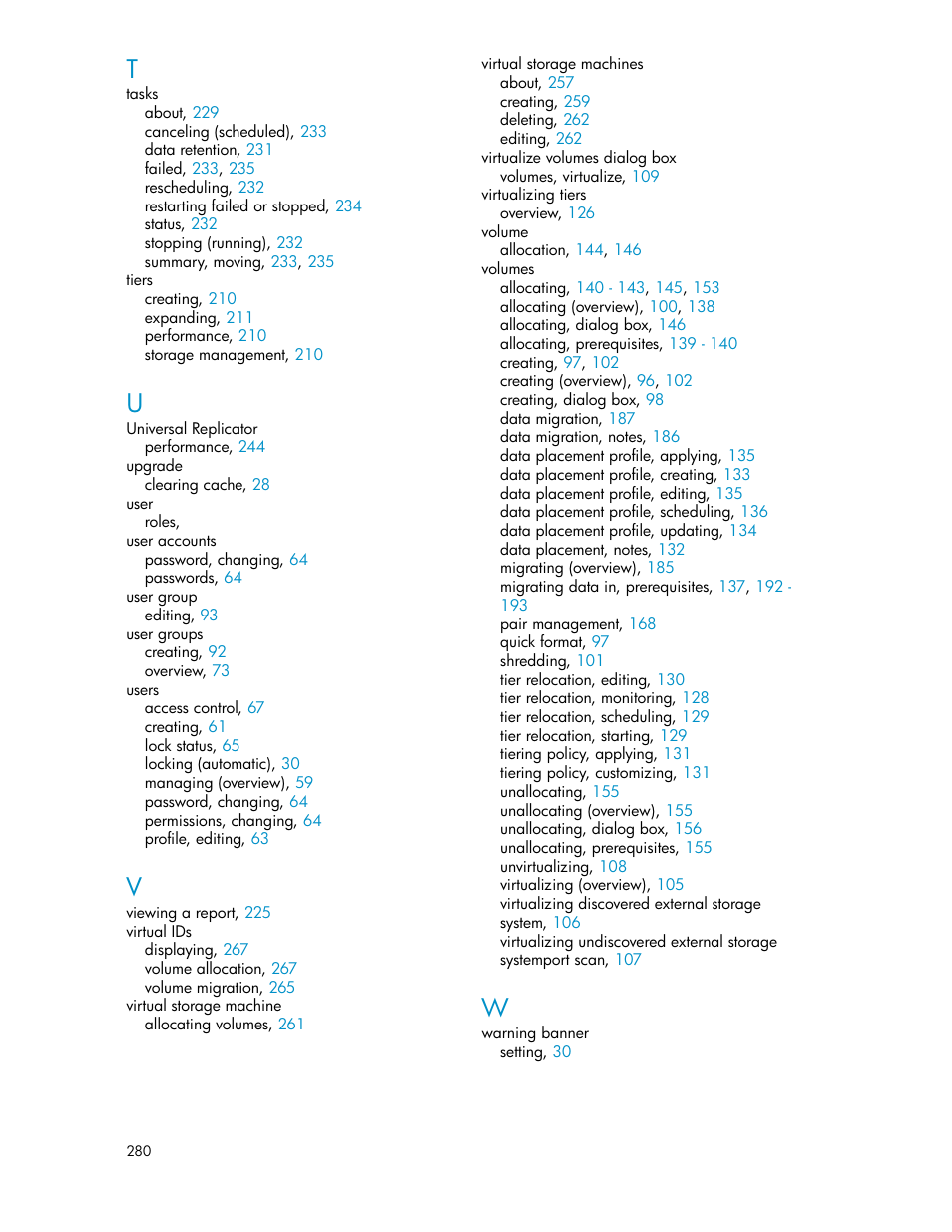 HP XP Array Manager Software User Manual | Page 280 / 282
