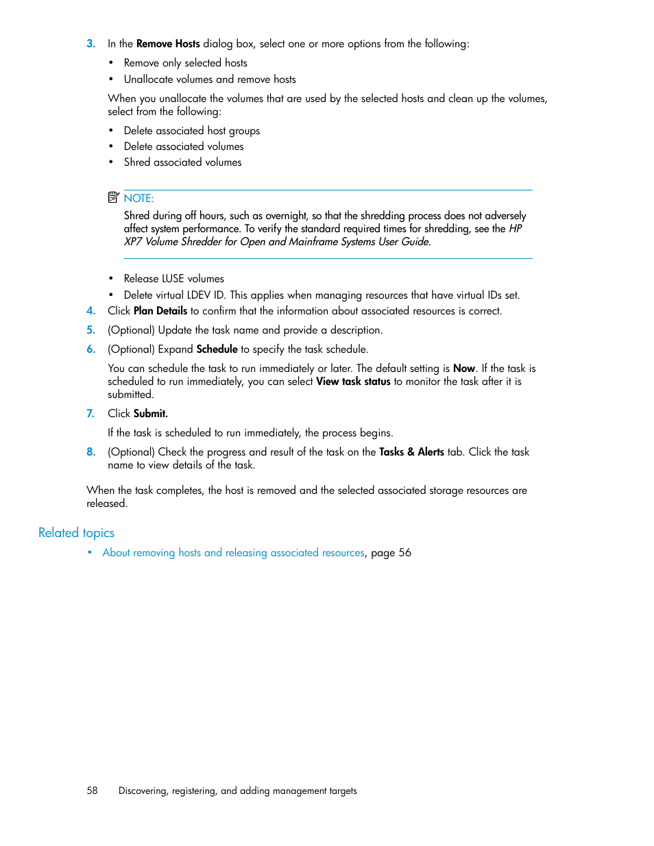 HP XP Array Manager Software User Manual | Page 58 / 282