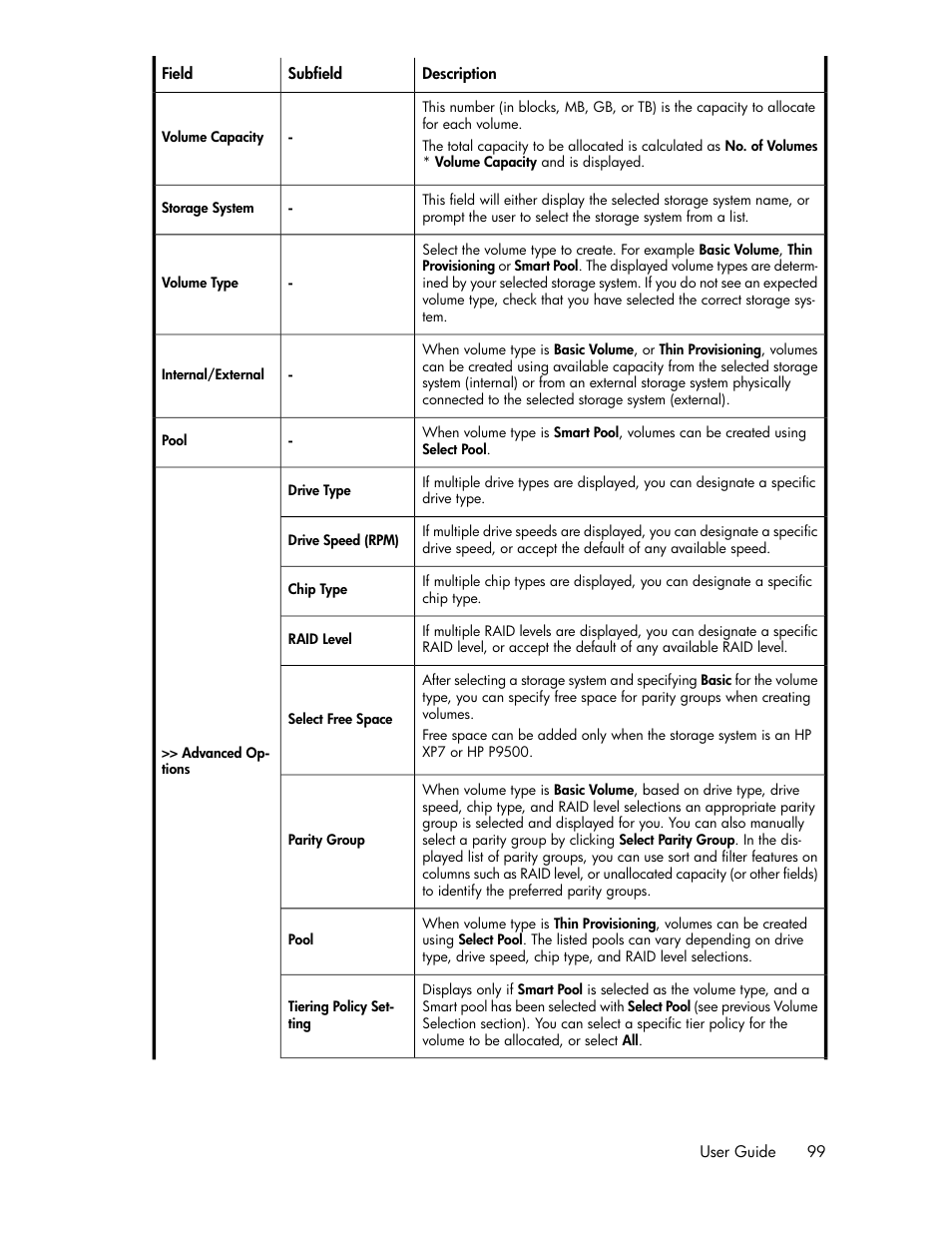 HP XP Array Manager Software User Manual | Page 99 / 282