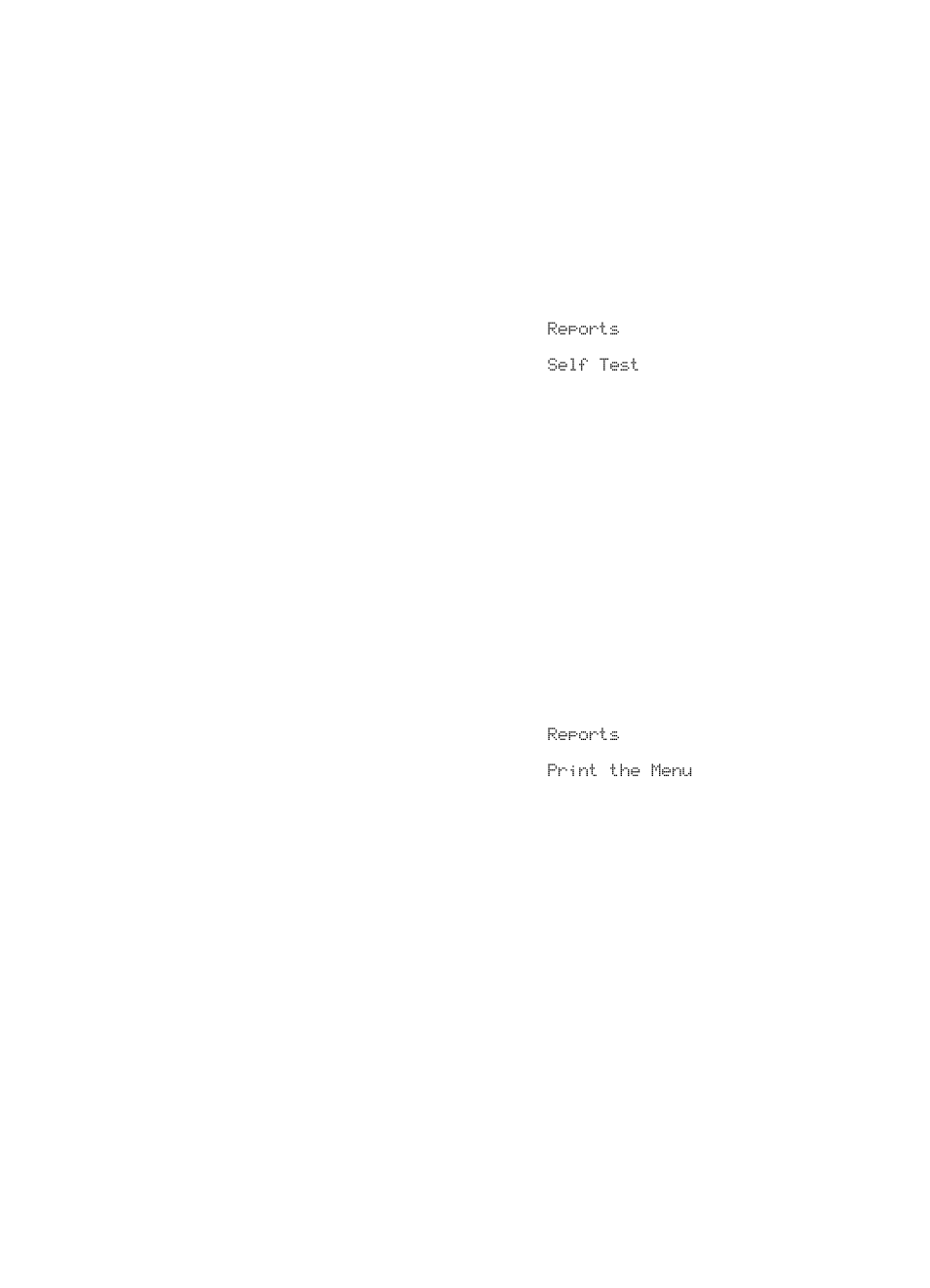 Printing a self-test report, Printing a menu tree, Printing a self-test report printing a menu tree | HP LaserJet 3100 All-in-One Printer series User Manual | Page 168 / 286