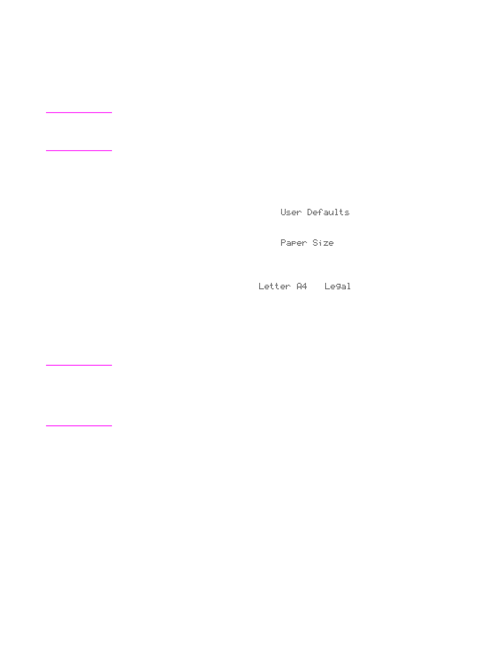 Setting the paper size | HP LaserJet 3100 All-in-One Printer series User Manual | Page 175 / 286