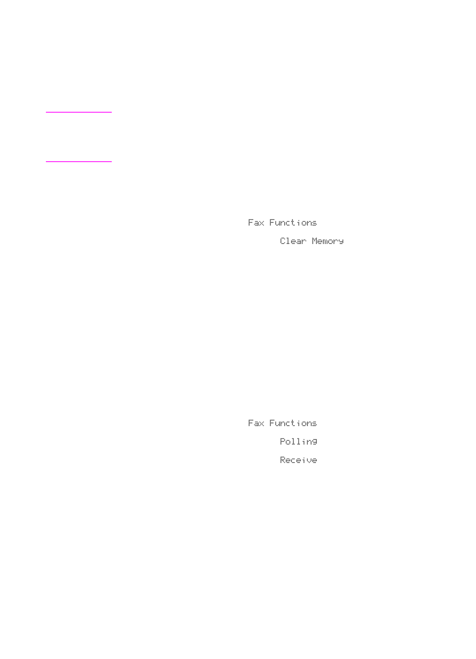 Clearing faxes from memory, Requesting a fax from another fax machine (polling, Starting a scan | HP LaserJet 3100 All-in-One Printer series User Manual | Page 88 / 286