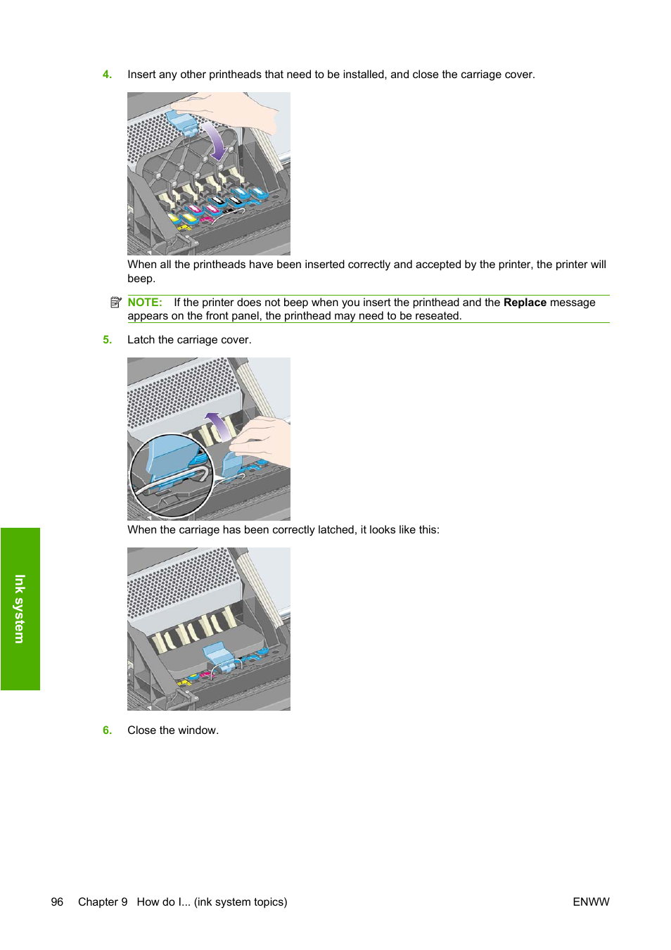 HP Designjet 4520 Printer series User Manual | Page 106 / 235