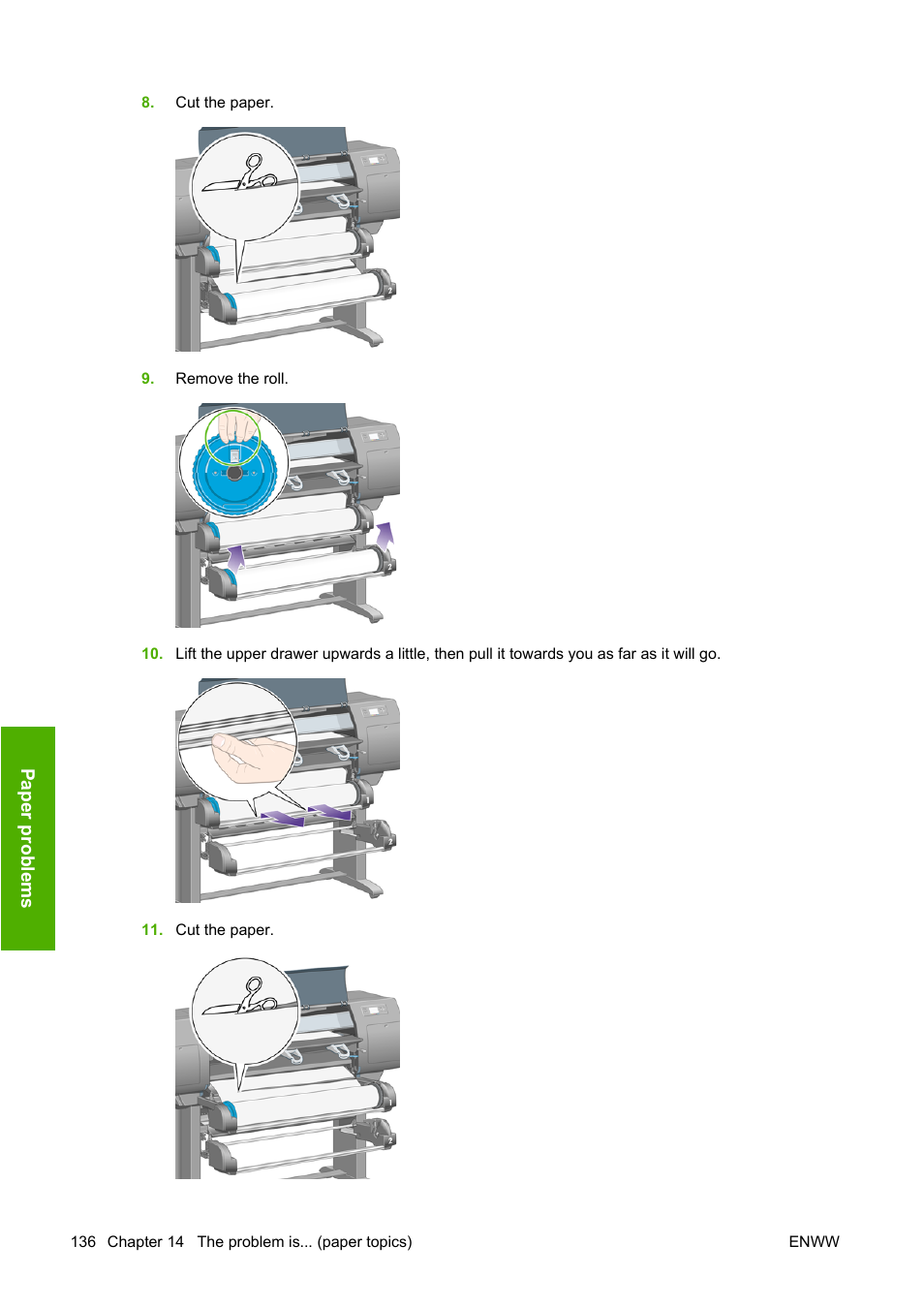 HP Designjet 4520 Printer series User Manual | Page 146 / 235