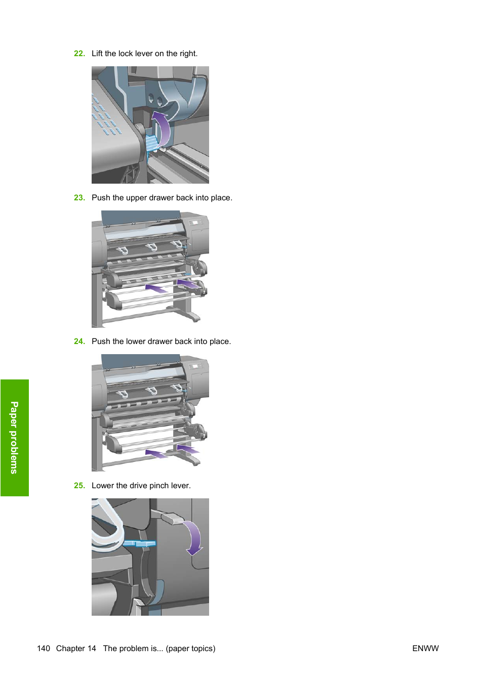 HP Designjet 4520 Printer series User Manual | Page 150 / 235