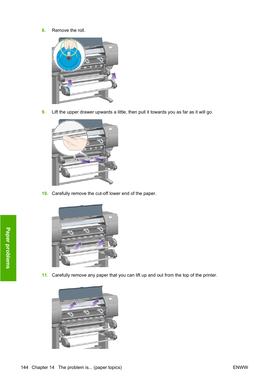 HP Designjet 4520 Printer series User Manual | Page 154 / 235