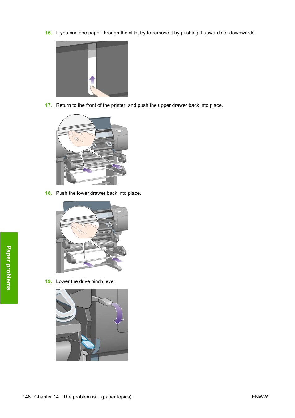HP Designjet 4520 Printer series User Manual | Page 156 / 235