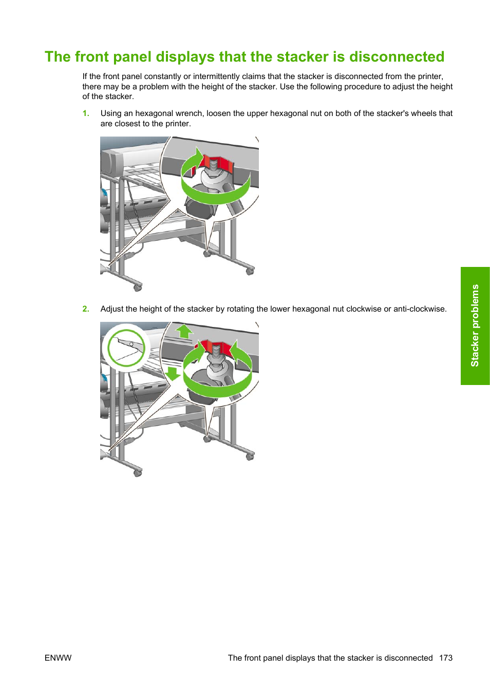 HP Designjet 4520 Printer series User Manual | Page 183 / 235