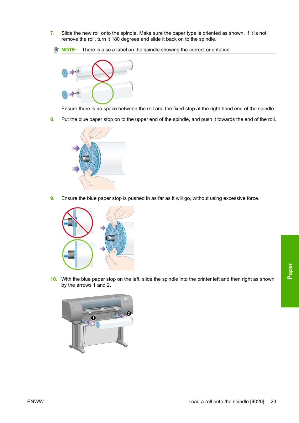 HP Designjet 4520 Printer series User Manual | Page 33 / 235