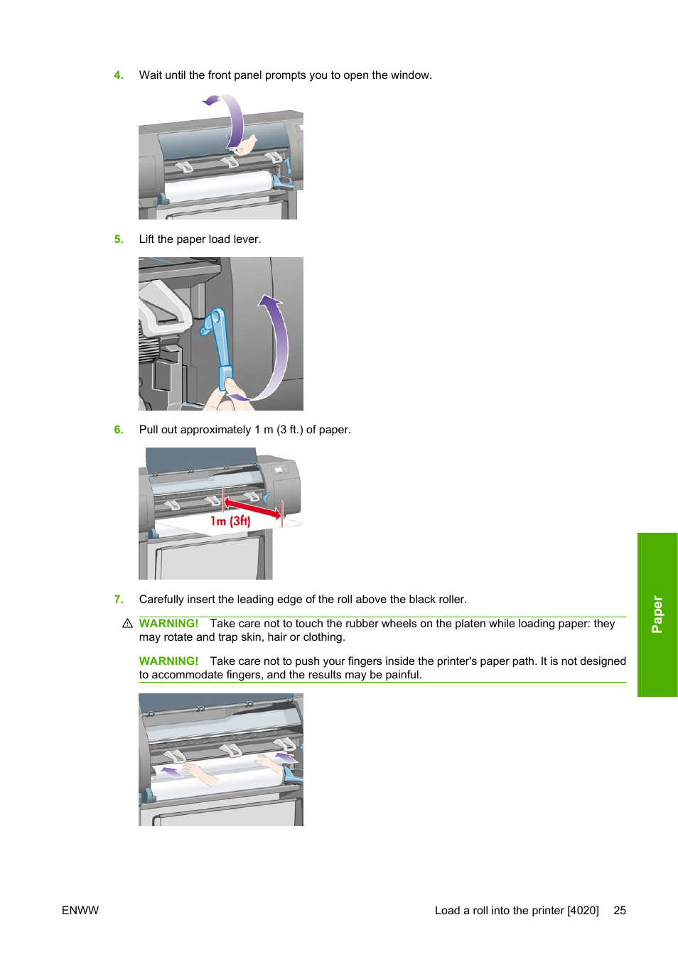 HP Designjet 4520 Printer series User Manual | Page 35 / 235