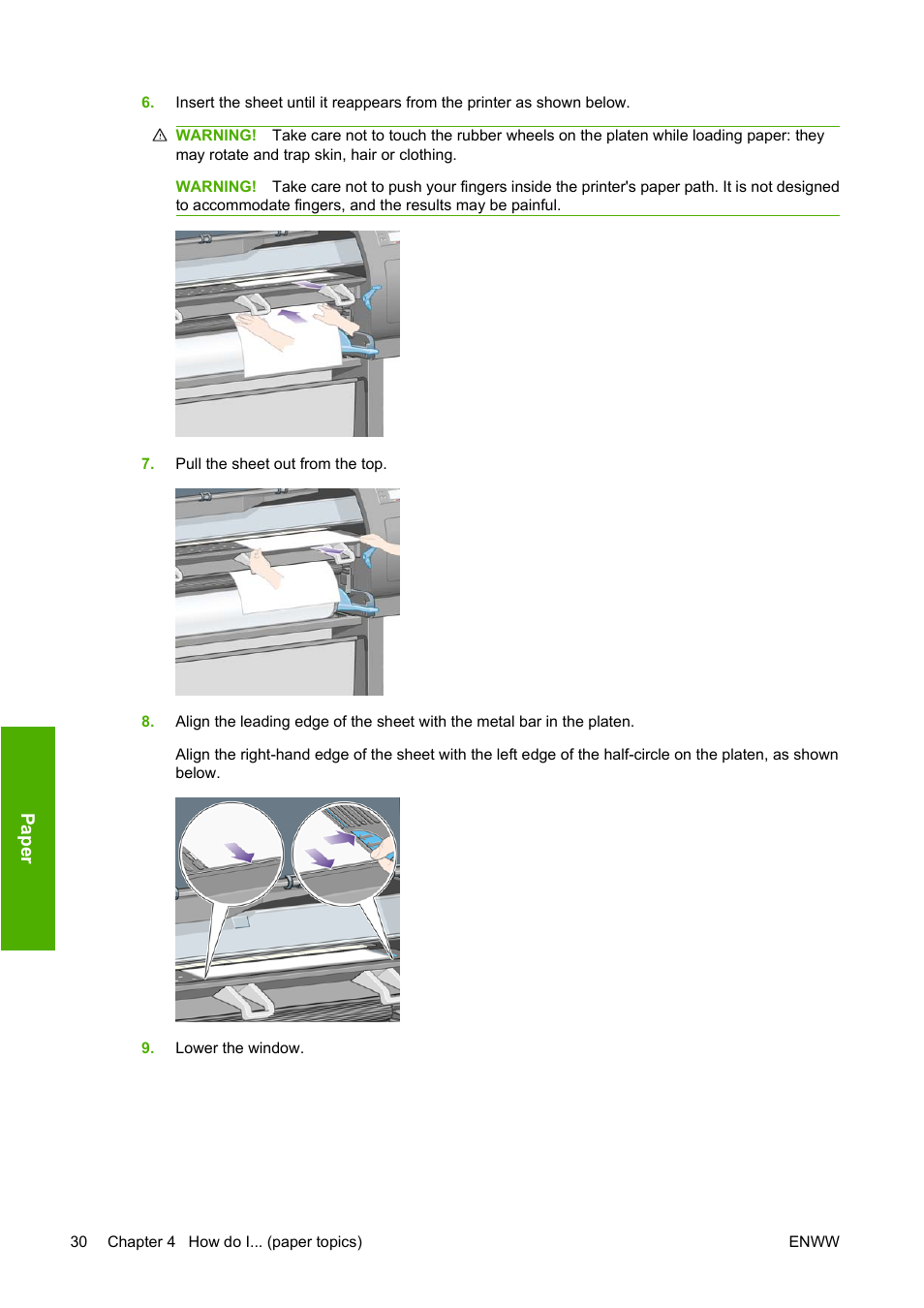 HP Designjet 4520 Printer series User Manual | Page 40 / 235