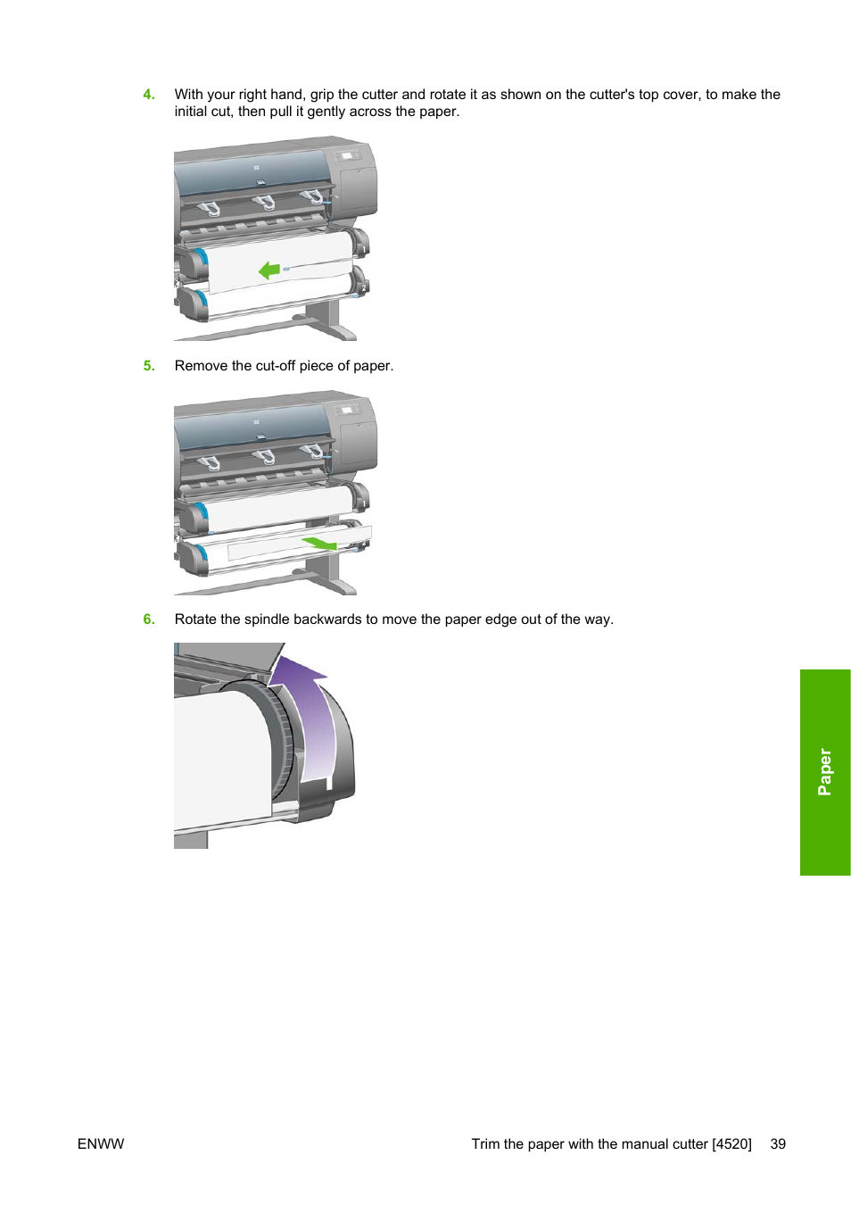HP Designjet 4520 Printer series User Manual | Page 49 / 235