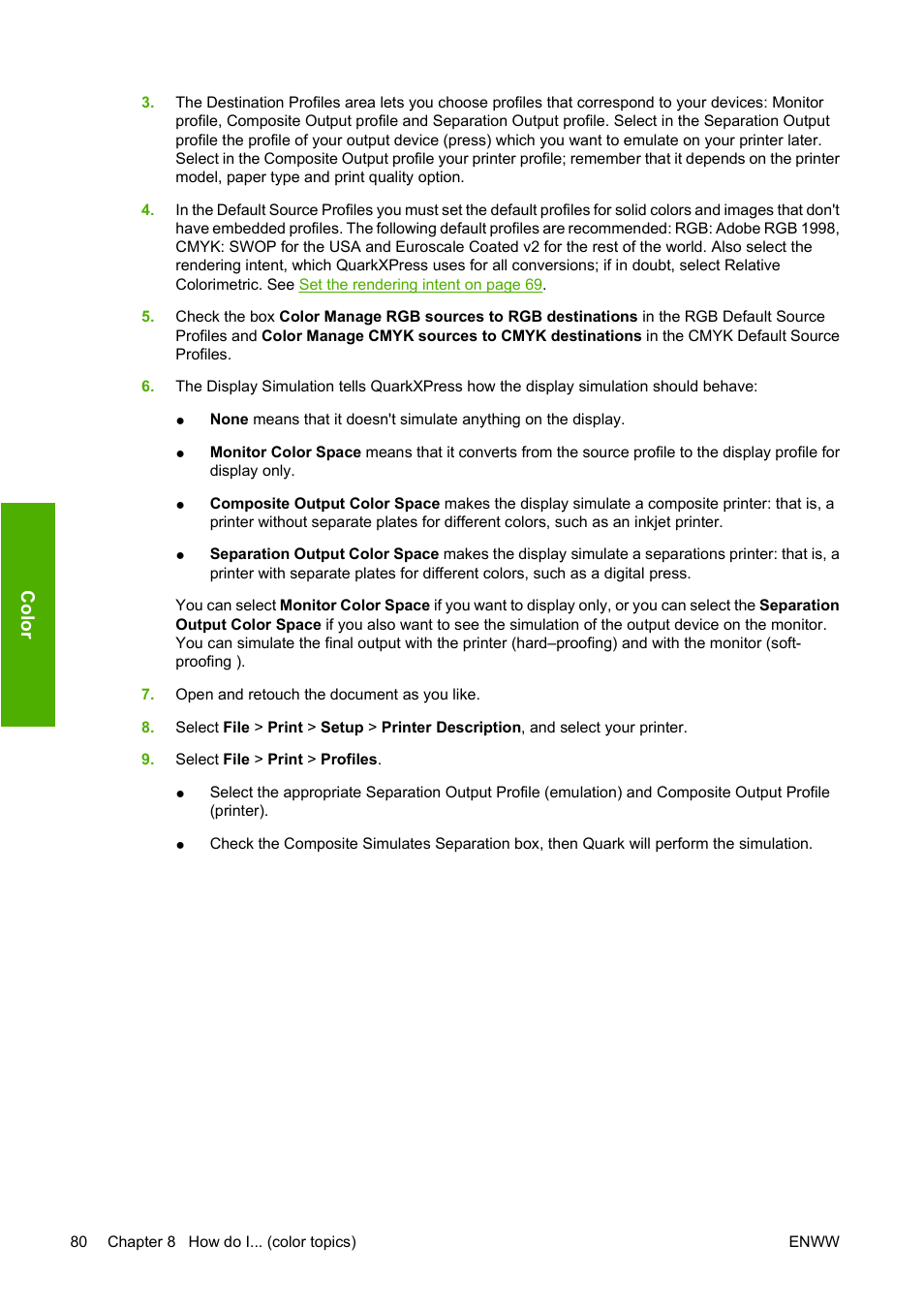 HP Designjet 4520 Printer series User Manual | Page 90 / 235