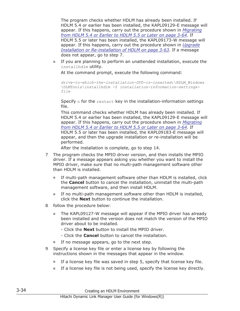 HP Hitachi Dynamic Link Manager Software User Manual | Page 100 / 422