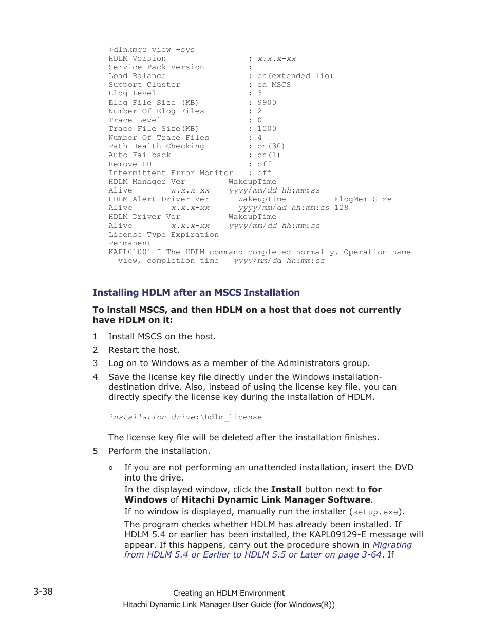 HP Hitachi Dynamic Link Manager Software User Manual | Page 104 / 422