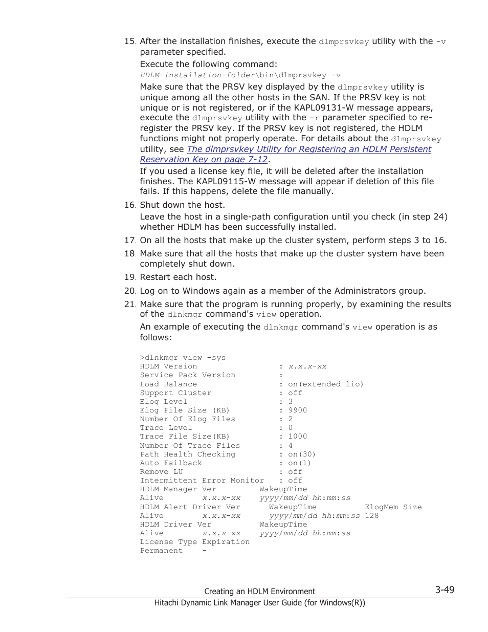 HP Hitachi Dynamic Link Manager Software User Manual | Page 115 / 422