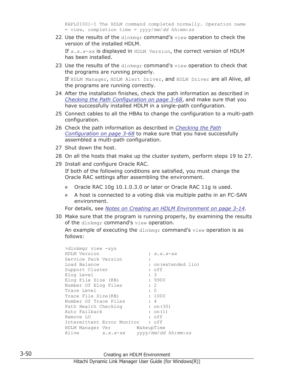 HP Hitachi Dynamic Link Manager Software User Manual | Page 116 / 422