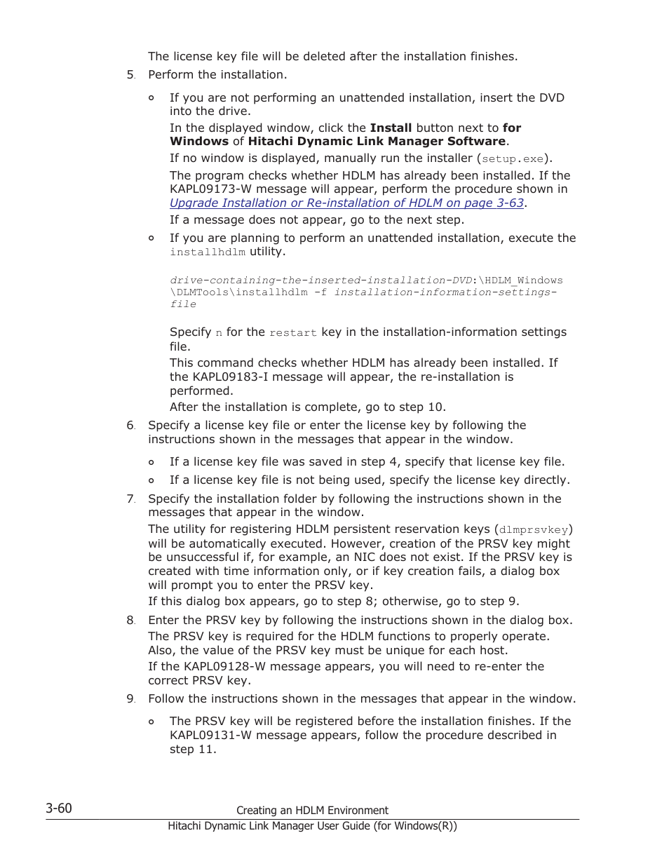 HP Hitachi Dynamic Link Manager Software User Manual | Page 126 / 422