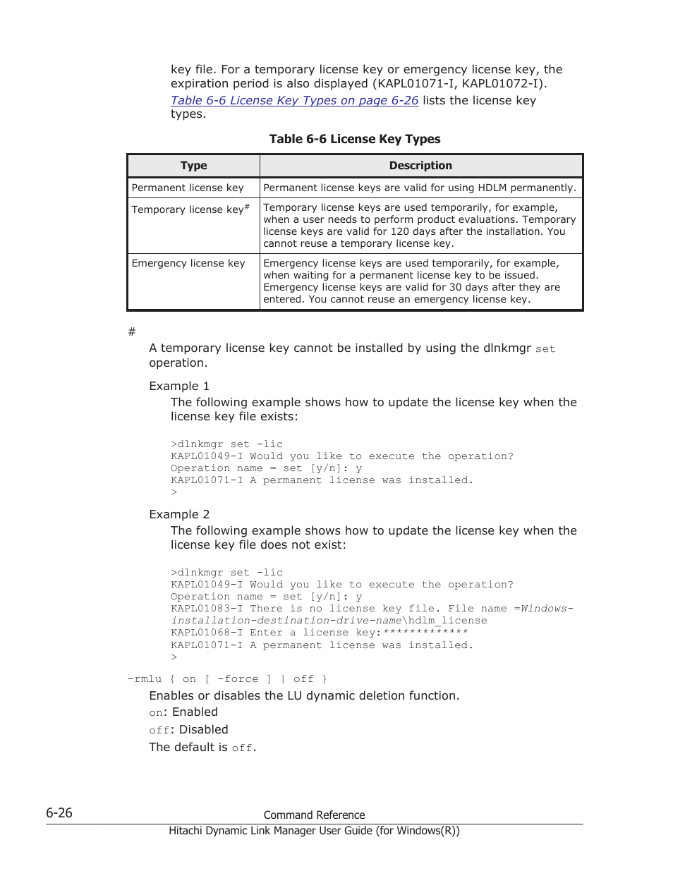 HP Hitachi Dynamic Link Manager Software User Manual | Page 214 / 422