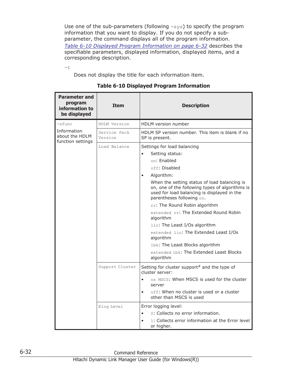 HP Hitachi Dynamic Link Manager Software User Manual | Page 220 / 422