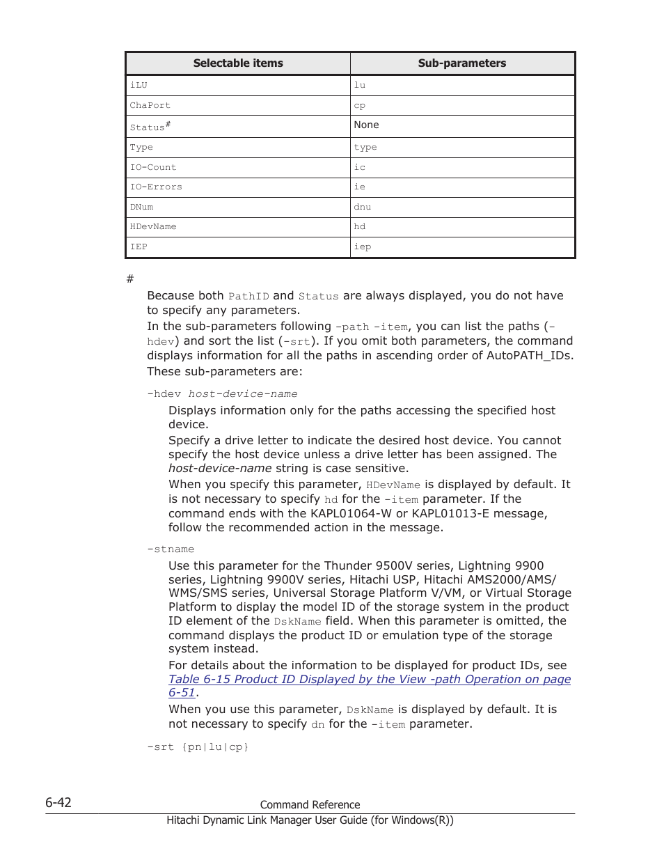 HP Hitachi Dynamic Link Manager Software User Manual | Page 230 / 422