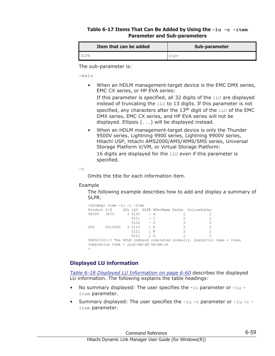 HP Hitachi Dynamic Link Manager Software User Manual | Page 247 / 422
