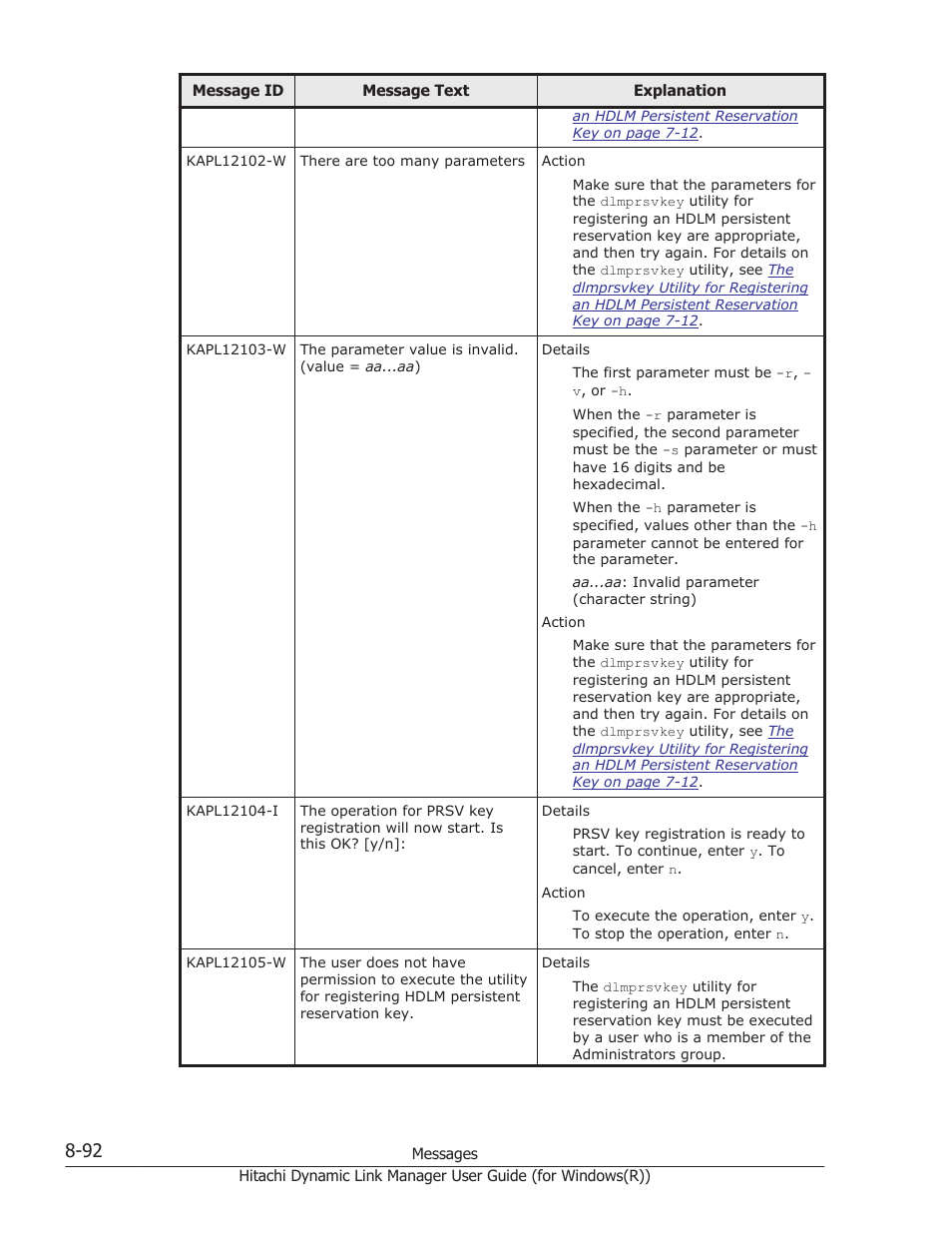 HP Hitachi Dynamic Link Manager Software User Manual | Page 374 / 422