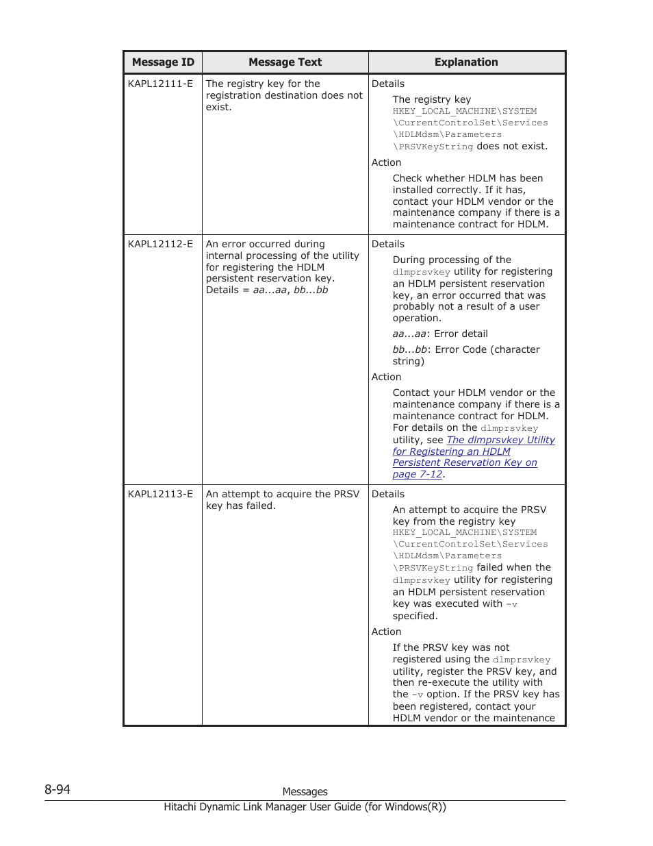 HP Hitachi Dynamic Link Manager Software User Manual | Page 376 / 422