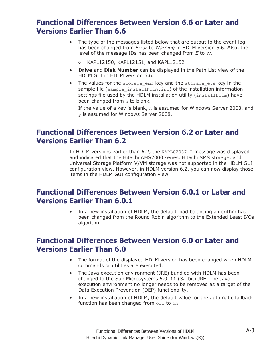 HP Hitachi Dynamic Link Manager Software User Manual | Page 397 / 422