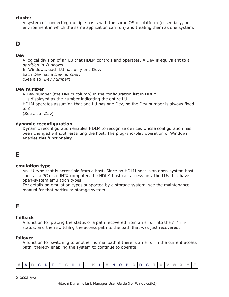 HP Hitachi Dynamic Link Manager Software User Manual | Page 410 / 422