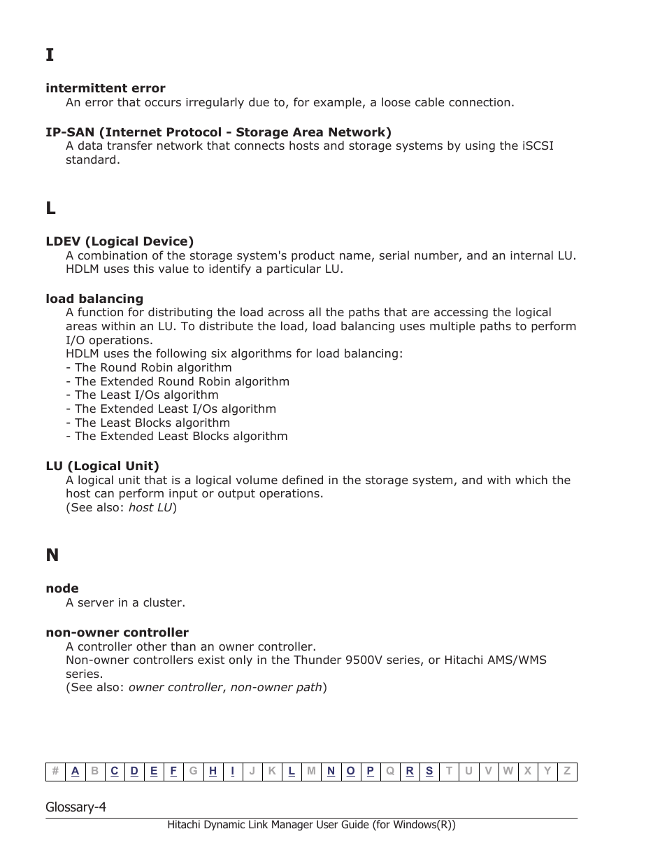 HP Hitachi Dynamic Link Manager Software User Manual | Page 412 / 422