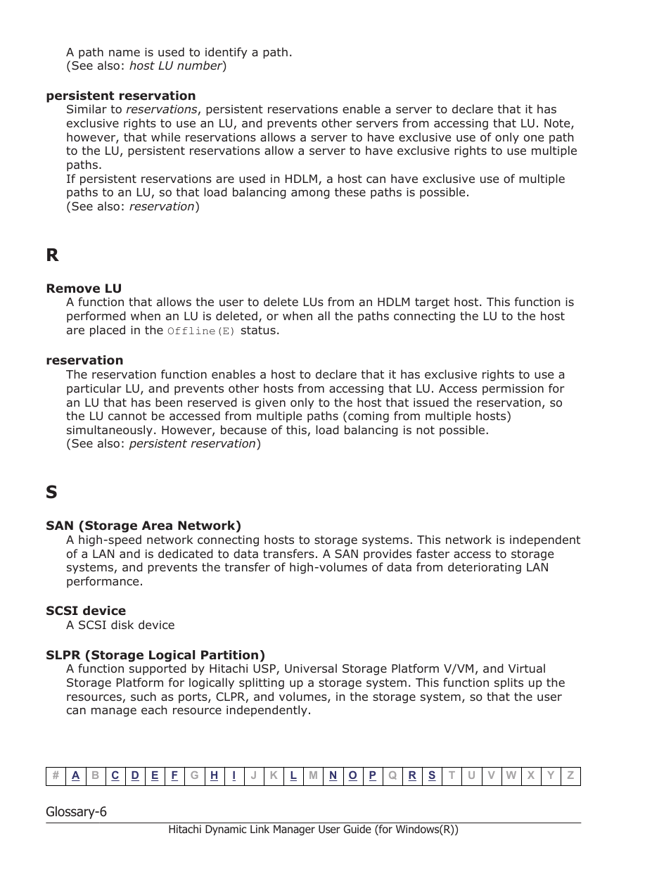 HP Hitachi Dynamic Link Manager Software User Manual | Page 414 / 422