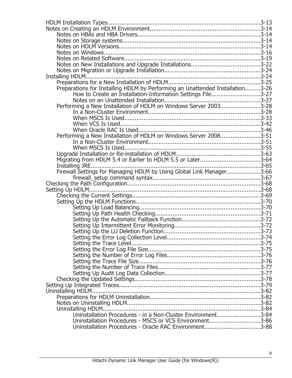 HP Hitachi Dynamic Link Manager Software User Manual | Page 5 / 422