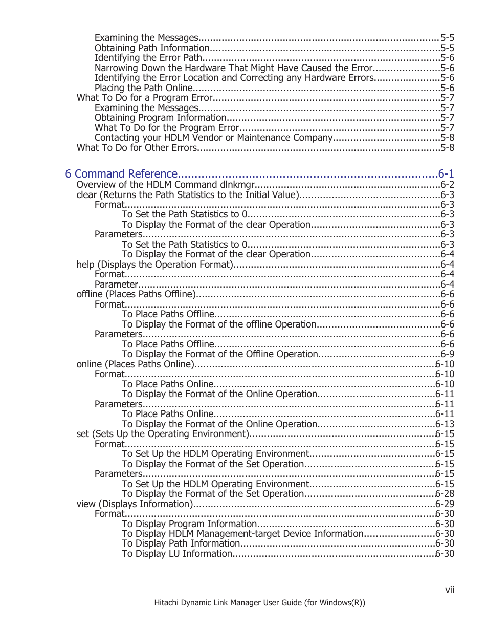 HP Hitachi Dynamic Link Manager Software User Manual | Page 7 / 422