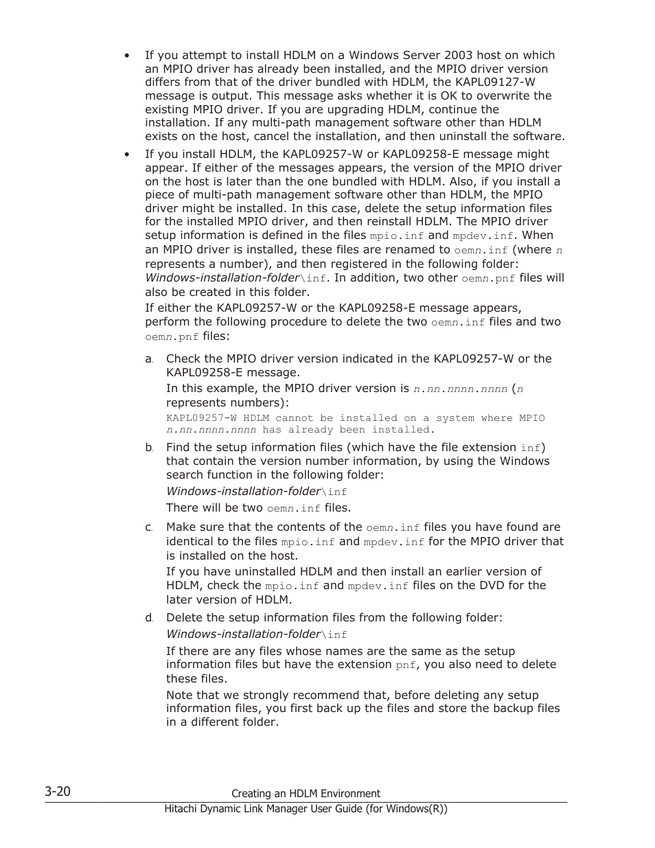 HP Hitachi Dynamic Link Manager Software User Manual | Page 86 / 422