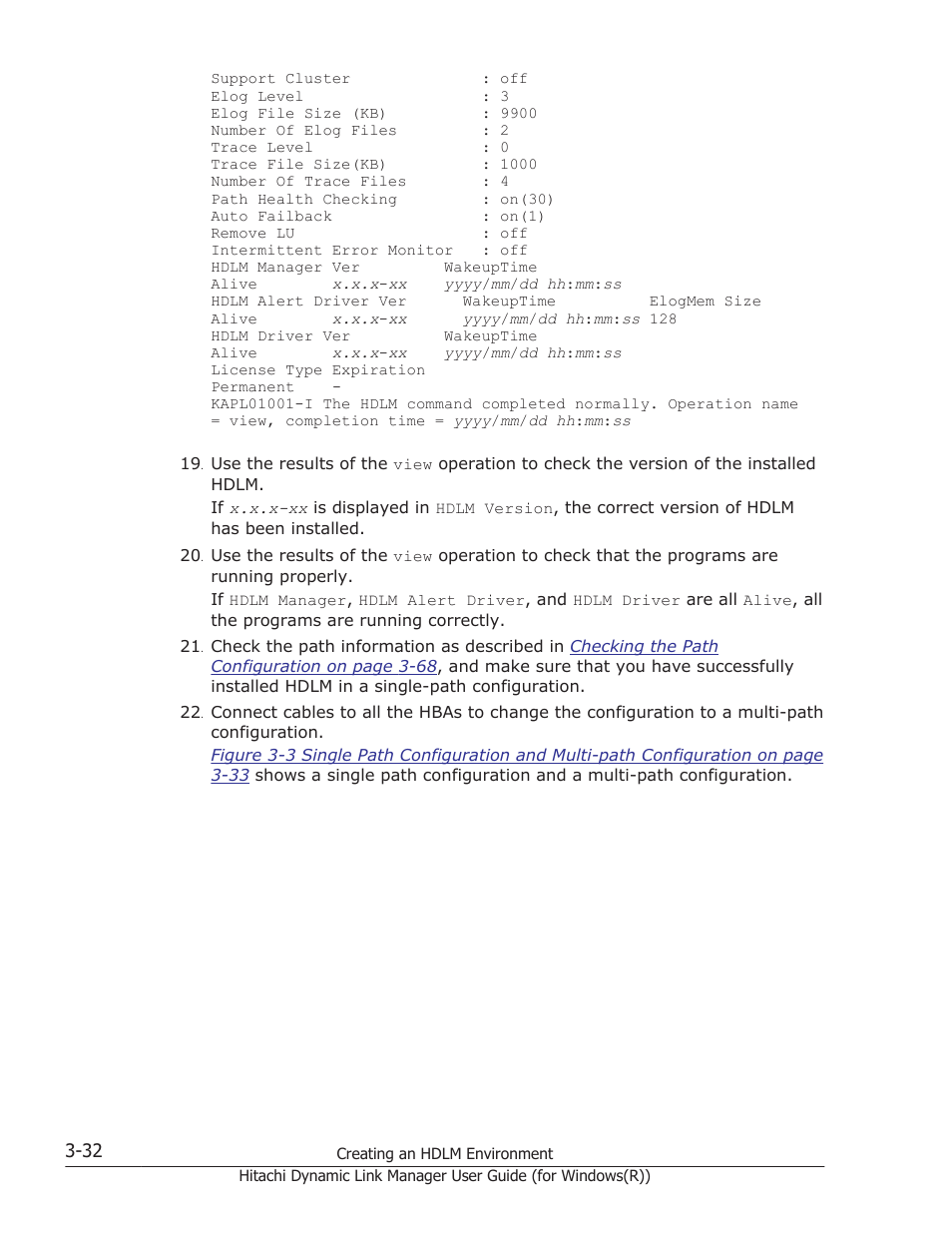 HP Hitachi Dynamic Link Manager Software User Manual | Page 98 / 422