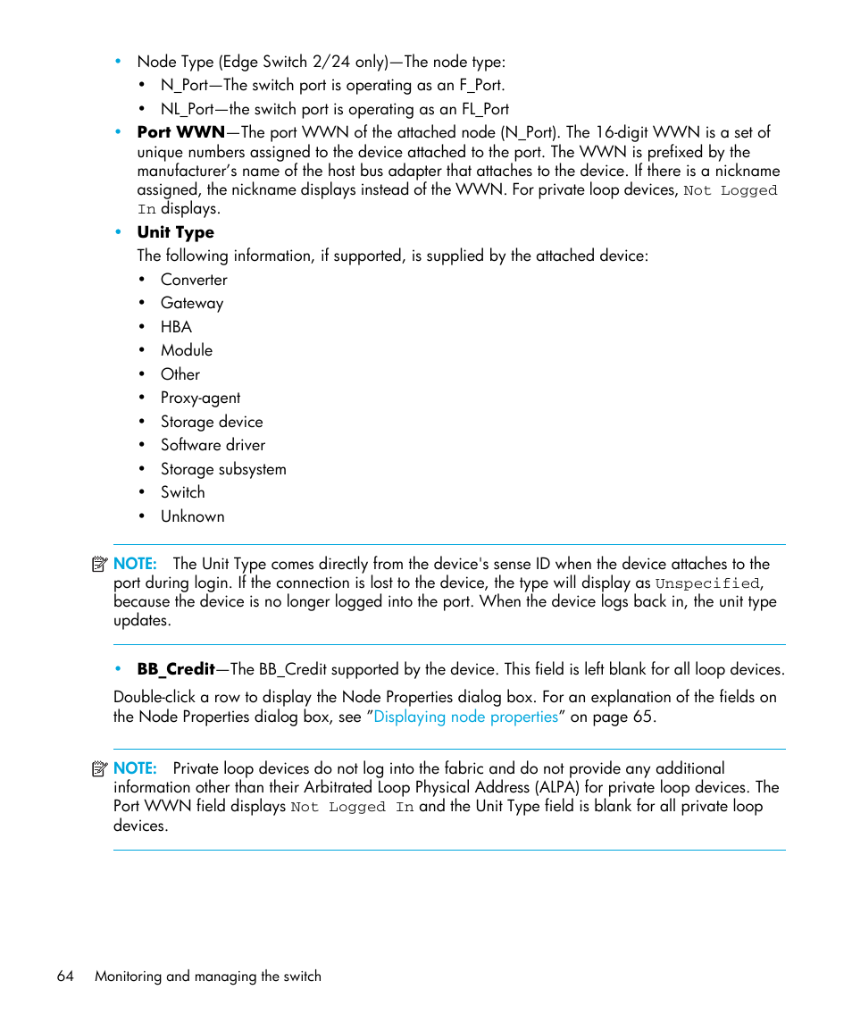 HP StorageWorks 2.32 Edge Switch User Manual | Page 64 / 202