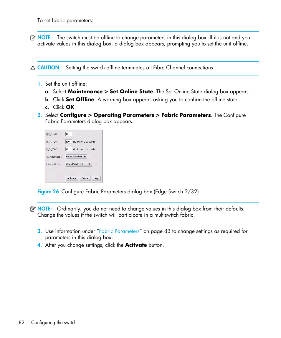 HP StorageWorks 2.32 Edge Switch User Manual | Page 82 / 202