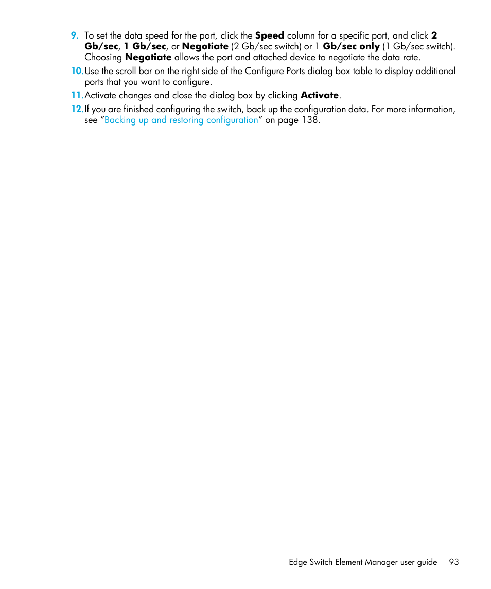 HP StorageWorks 2.32 Edge Switch User Manual | Page 93 / 202