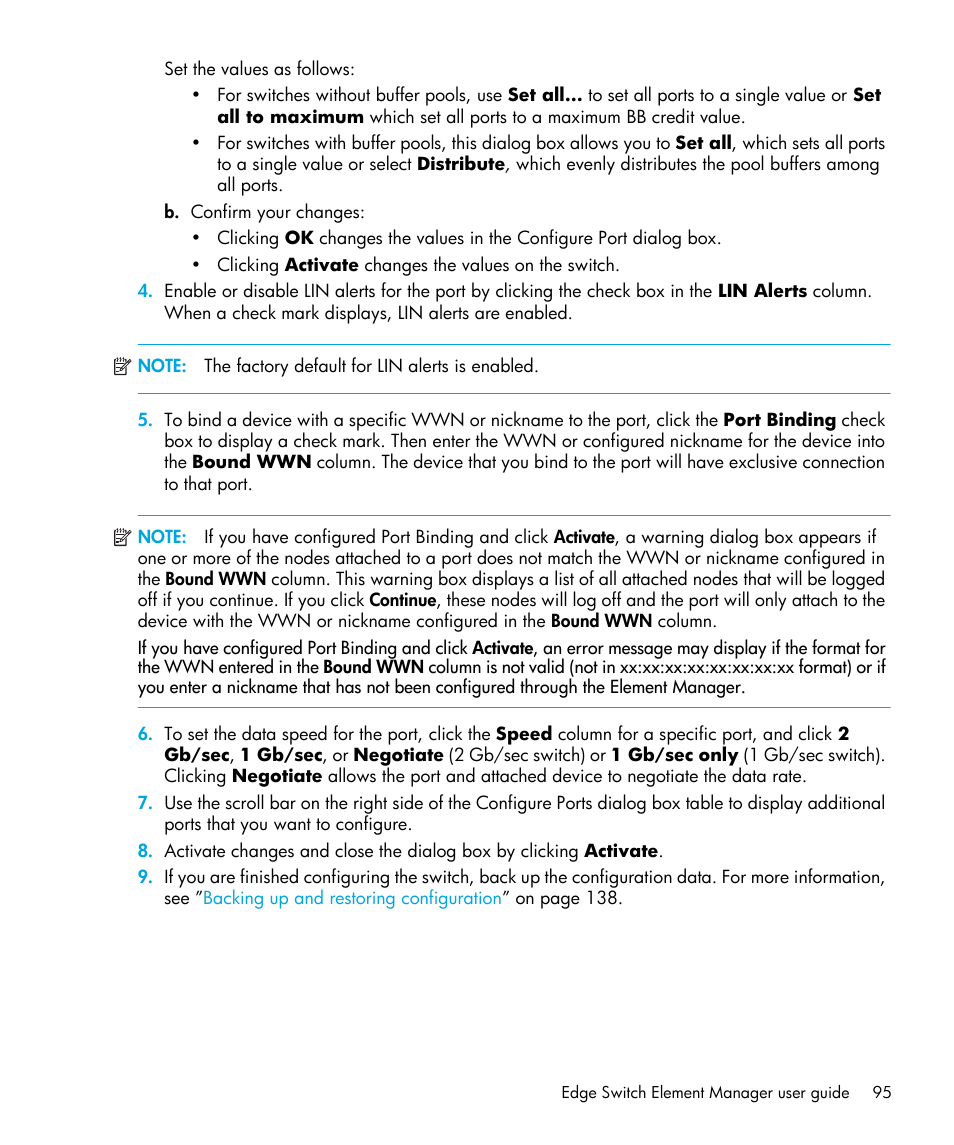HP StorageWorks 2.32 Edge Switch User Manual | Page 95 / 202