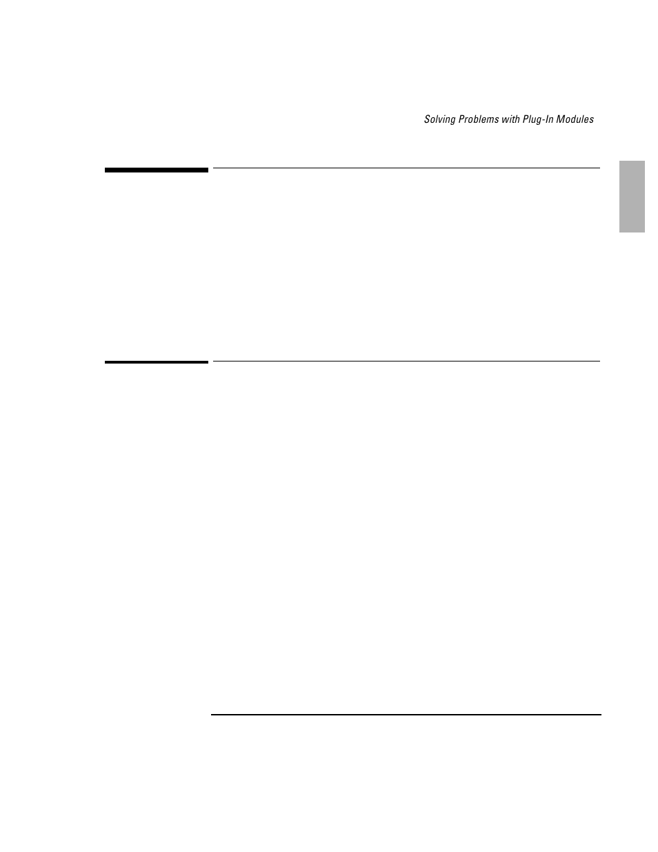 Solving problems with plug-in modules, Cd-rom / floppy drive problems | HP OmniBook 7100 Notebook PC User Manual | Page 21 / 33