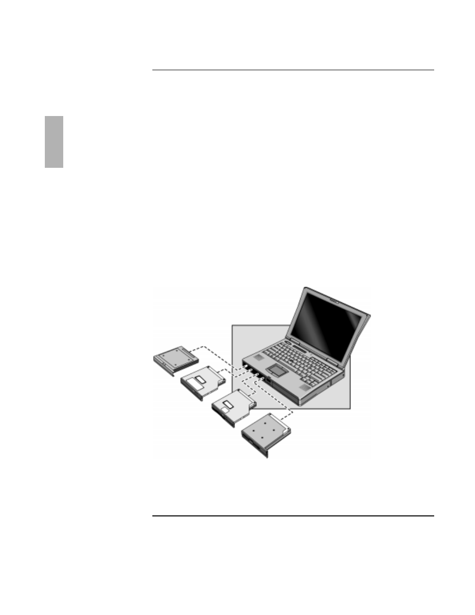 Using omnibook plug-in modules | HP OmniBook 7100 Notebook PC User Manual | Page 6 / 33