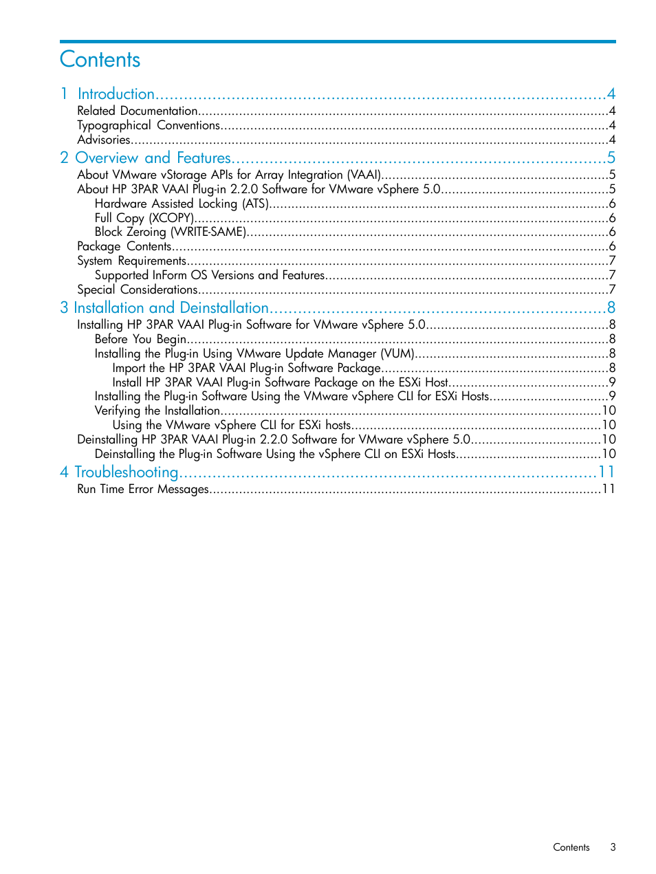 HP 3PAR Solutions Software for vSphere User Manual | Page 3 / 13