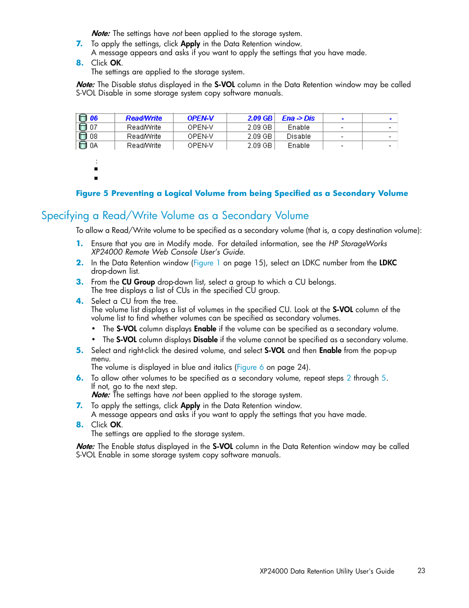 Figure 5 | HP XP20000XP24000 Disk Array User Manual | Page 23 / 32