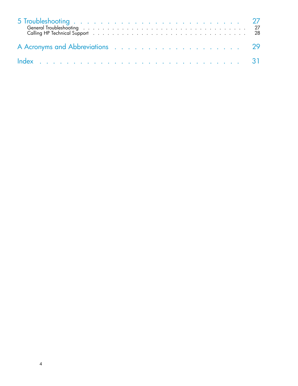 HP XP20000XP24000 Disk Array User Manual | Page 4 / 32